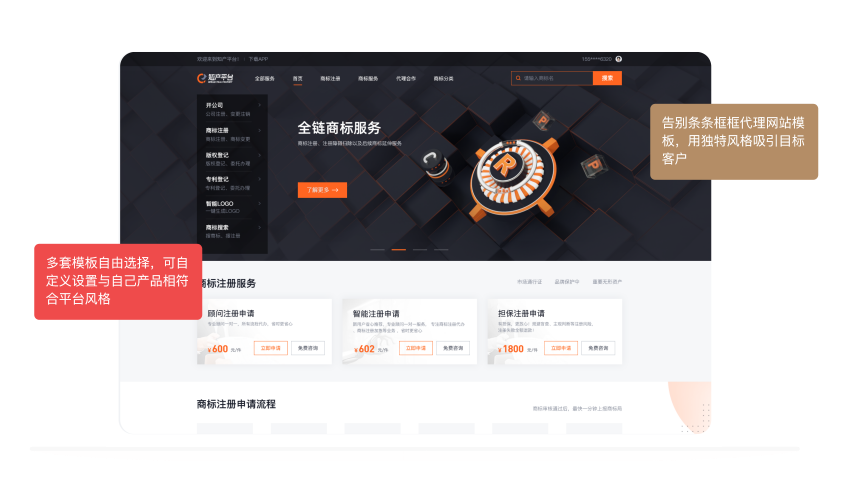 龍門(mén)云標(biāo)行服務(wù)商